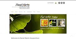 Desktop Screenshot of danielmartinacupuncture.com