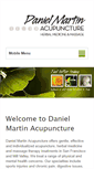 Mobile Screenshot of danielmartinacupuncture.com